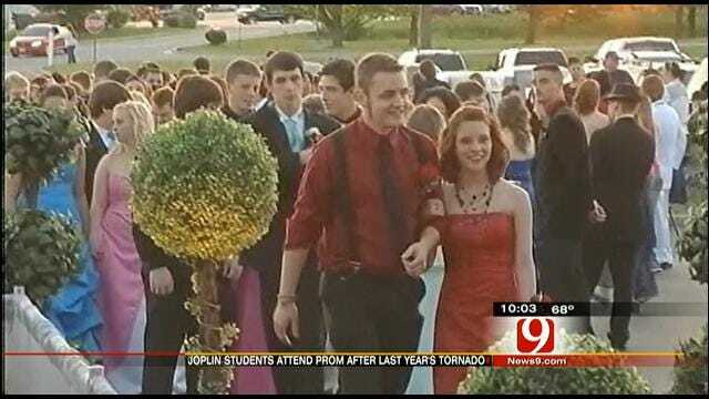One Year After Tornado Joplin High School Students Attend Prom