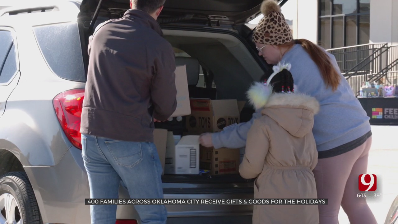 400 Families Across OKC Receive Gifts & Goods For The Holidays