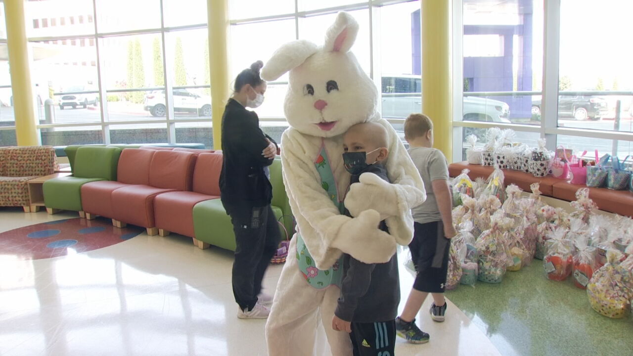Local Group Brings Easter Baskets To Kids At Saint Francis Hospital