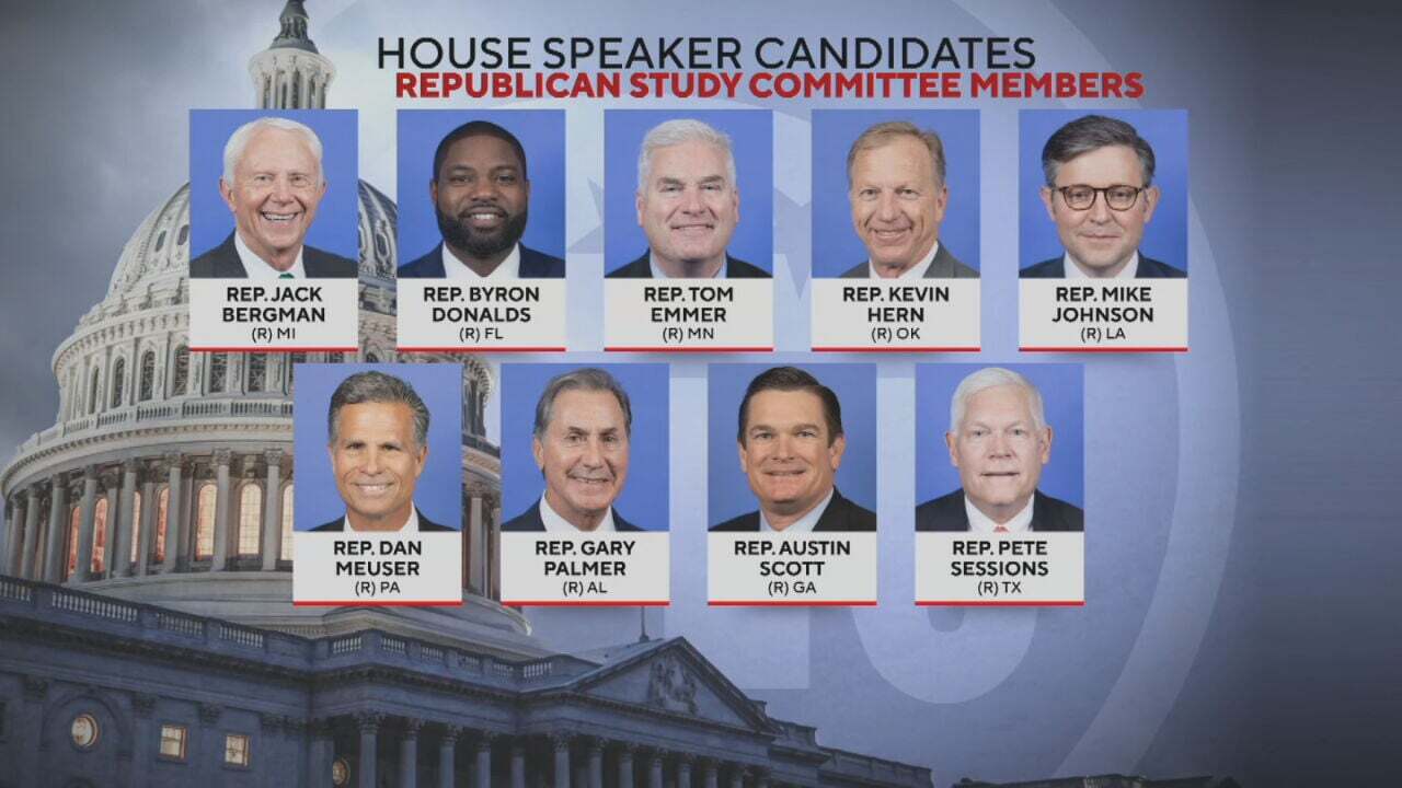 Oklahoma Congressman Among 9 Republicans Vying For House Speaker