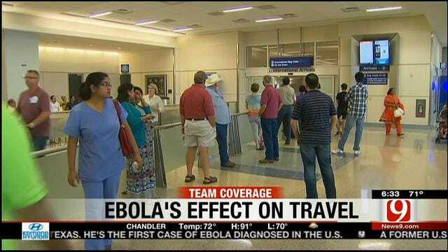 Travelers Concerned After First Case Of Ebola Diagnosed In The U.S.