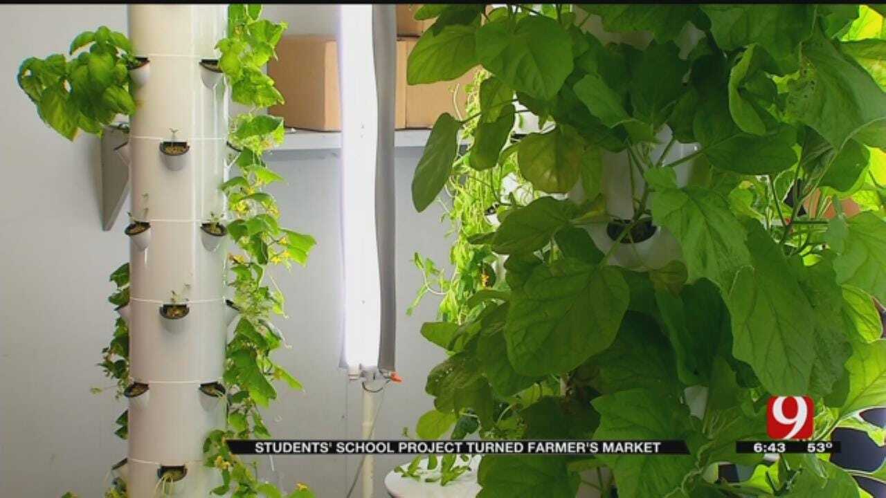Rush Springs Students Learning STEM Skills, Marketing Through Gardening