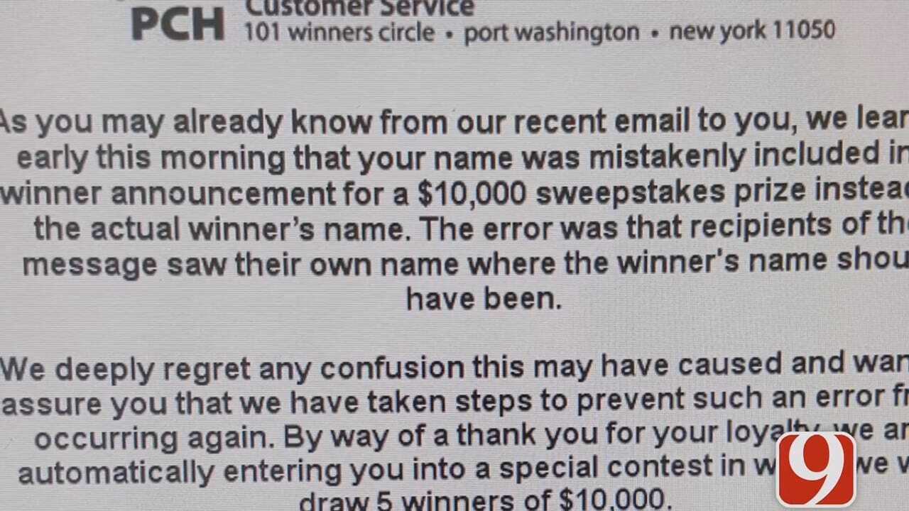 WEB EXTRA: Publishers Clearing House Says Winning Emails Were Error, Not Scam