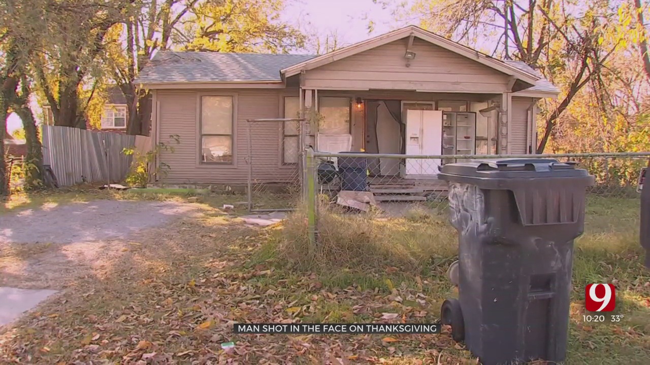Man Answers Door, Gets Shot In Face On Thanksgiving