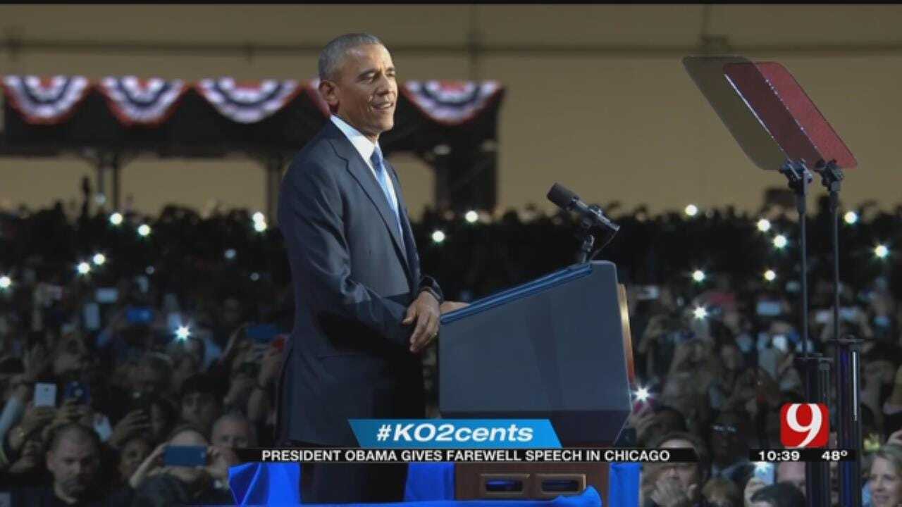 My 2 Cents: President Obama Gives Farewell Speech In Chicago
