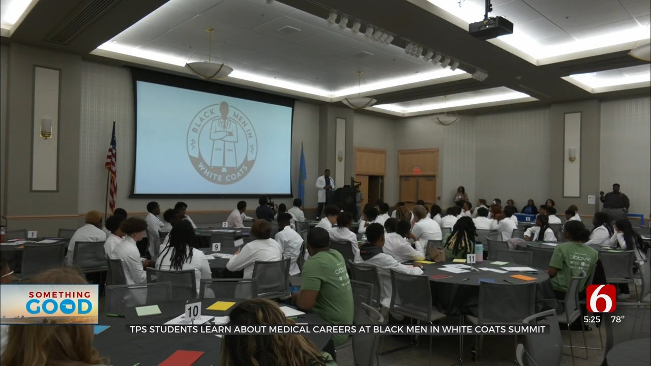 TPS Students Learn About Medical Careers At Black Men In White Coats Summit