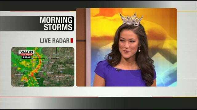 Talking With Reigning Miss Oklahoma At Start Of Competition This Week