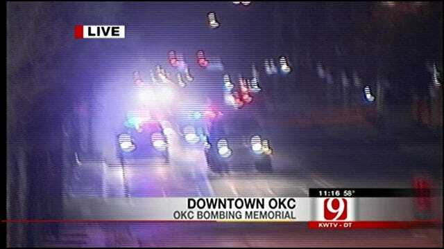 High Speed Chase In Downtown OKC Caught Live On News 9