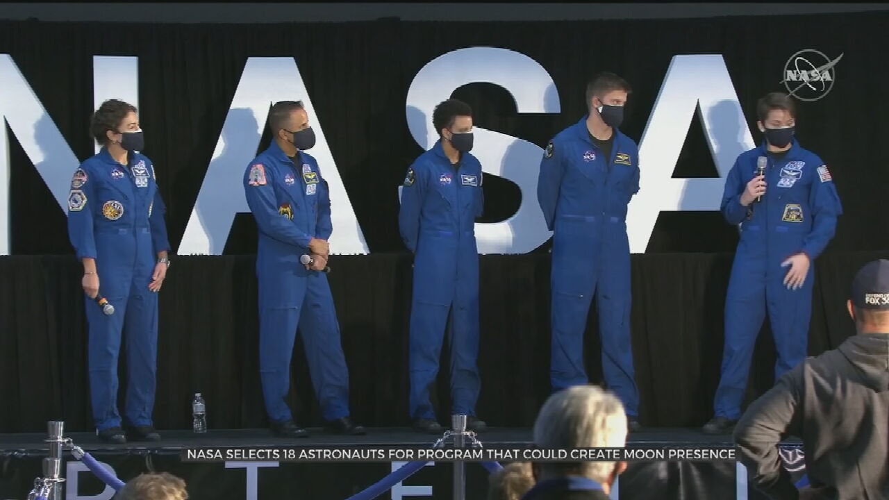 NASA Names 18 Astronauts To Train For Artemis Moon Landings