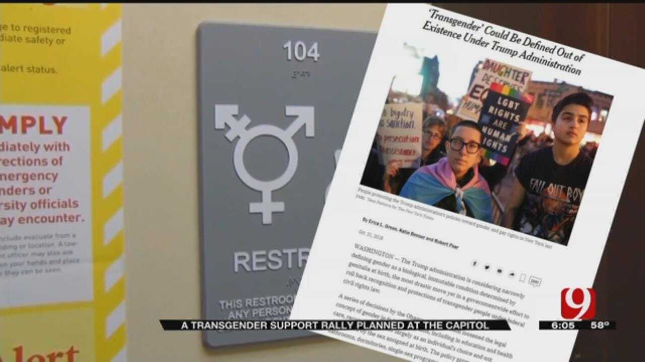 Oklahoma Transgender And intersex Support Rally Set For Sunday