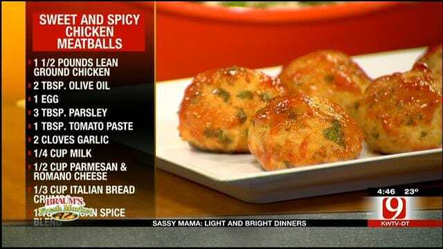 Sweet And Spicy Chicken Meatballs