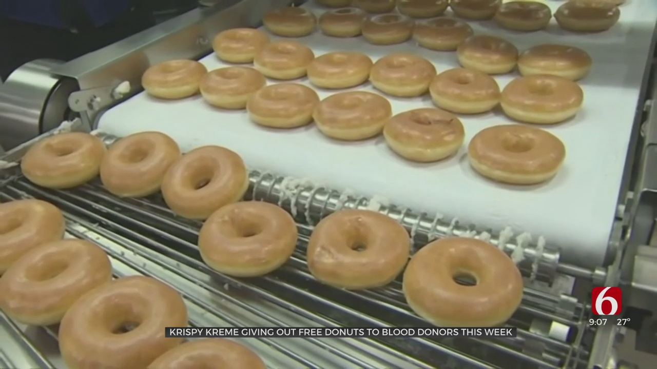 Krispy Kreme Giving Out Free Donuts To Blood Donors This Week