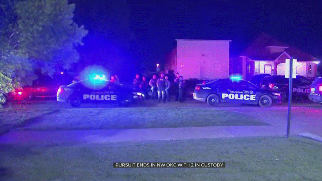 2 Suspects Arrested Following Overnight Pursuit In NW OKC