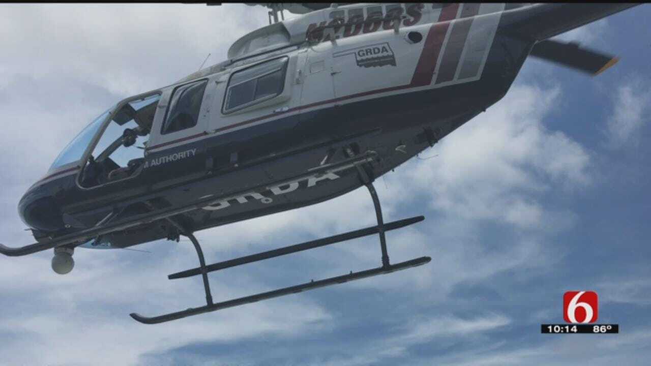 GRDA Helicopter Serves As Police Department's 'Eye In The Sky'