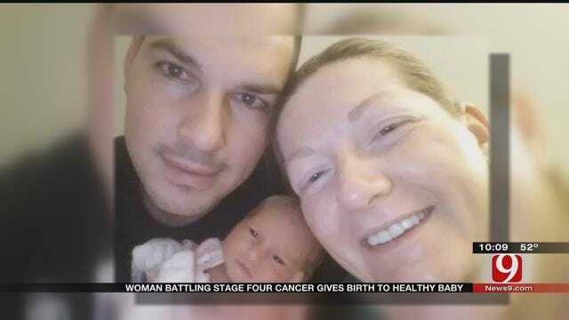 Lexington Woman Battling Stage IV Cancer Gives Birth To Healthy Baby