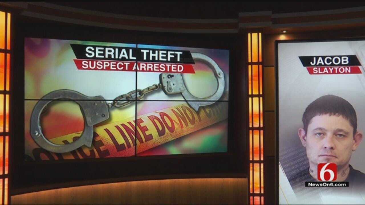 Police Arrest Serial Thief Suspect
