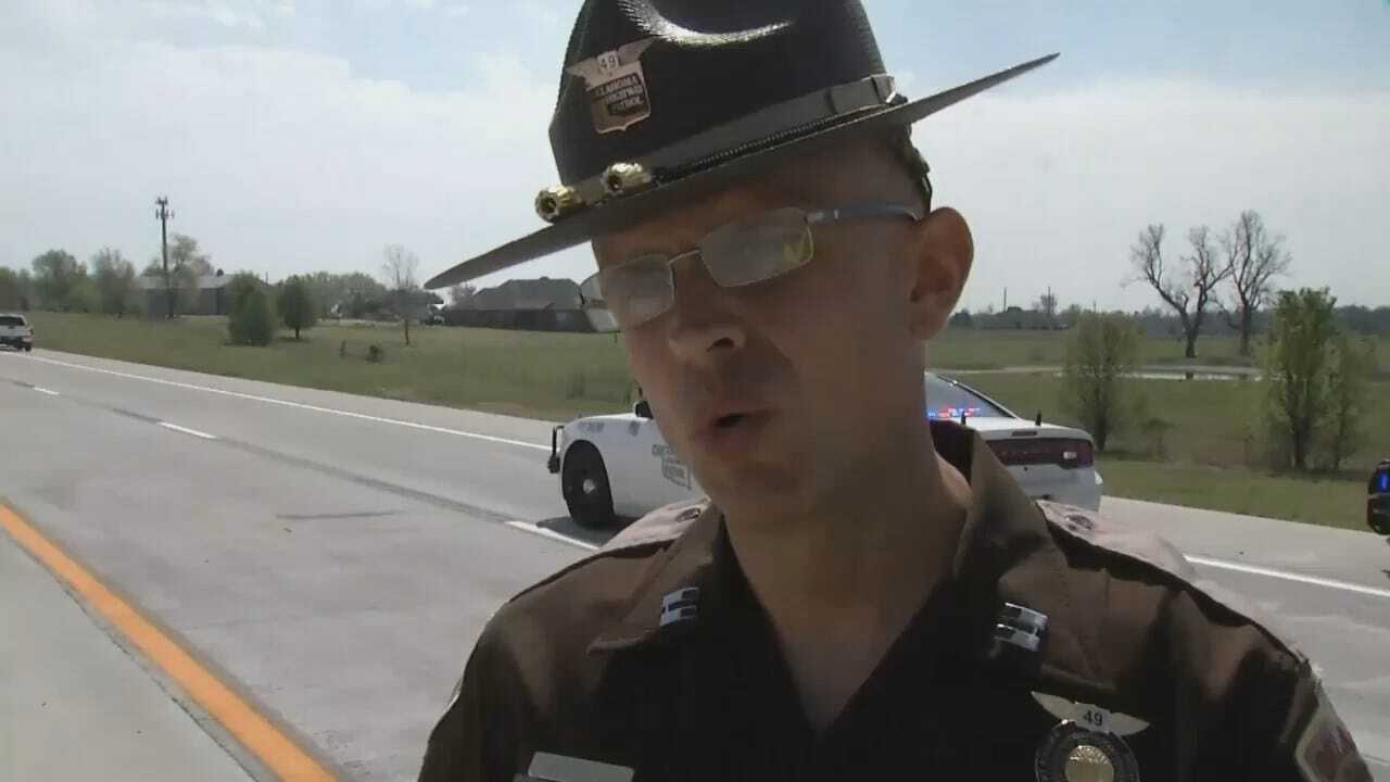 WEB EXTRA: Oklahoma Highway Patrol Captain Jason Holt Talks About Pursuit