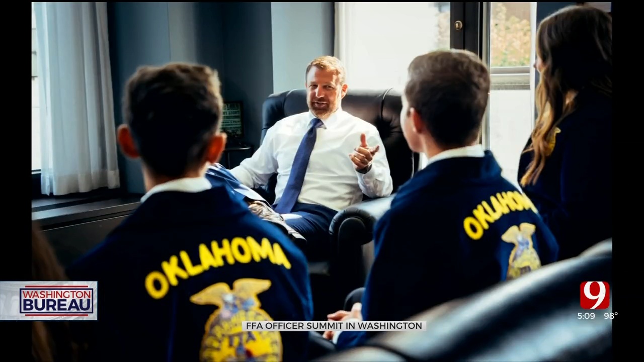 Oklahoma Future Farmers Join Peers Nationwide At FFA State Officer Summit In DC