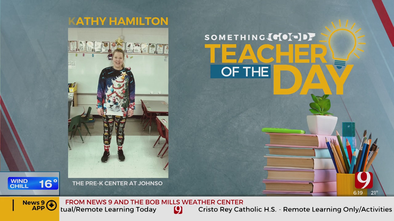 Teacher Of The Day: Kathy Hamilton 