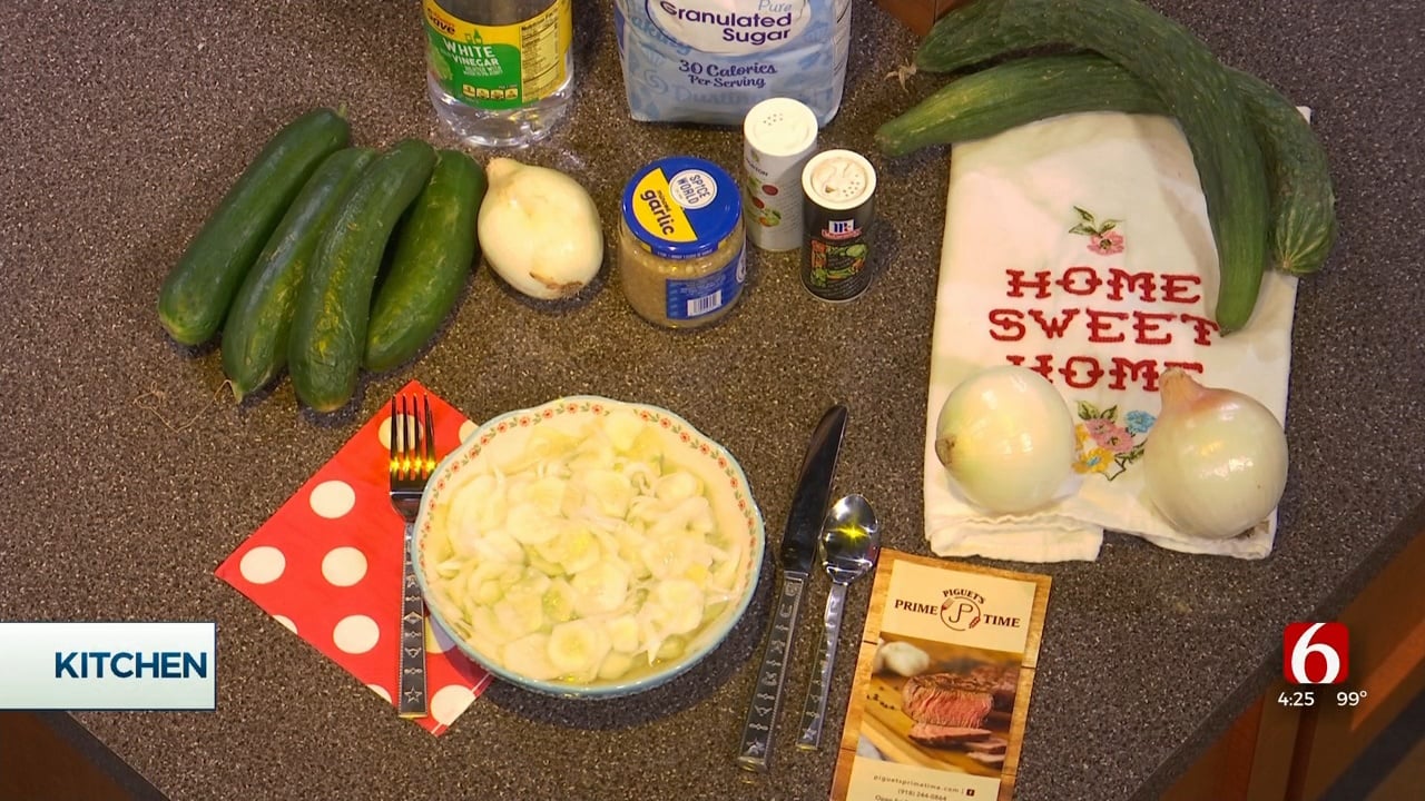 Cooking Corner: Cucumber Onion Salad