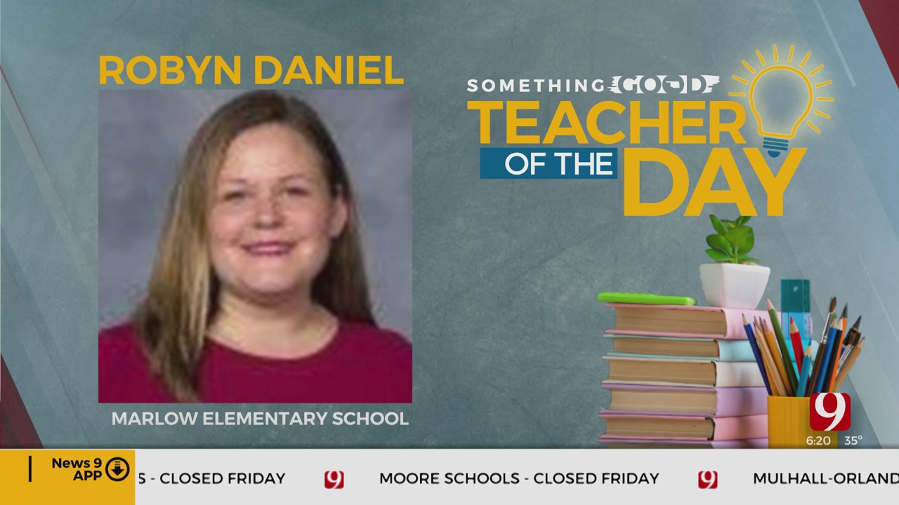Teacher Of The Day: Robyn Daniel 