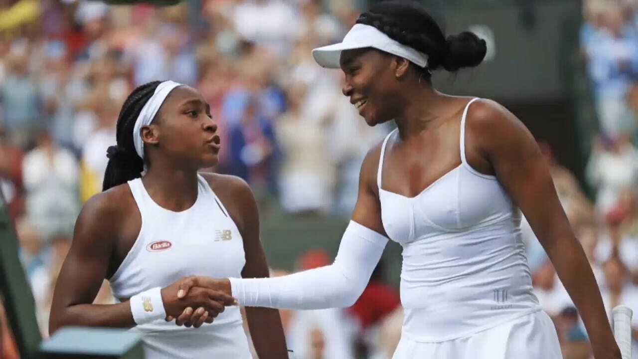 15-Year-Old Cori 'Coco' Gauff Beats Venus Williams In The First Round Of Wimbledon