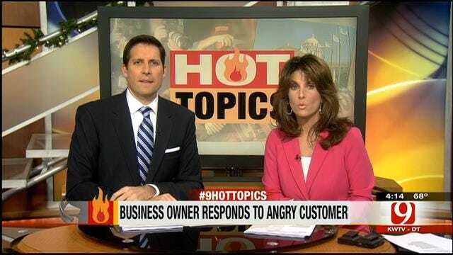 Hot Topics: Business Owner Responds To Angry Customer