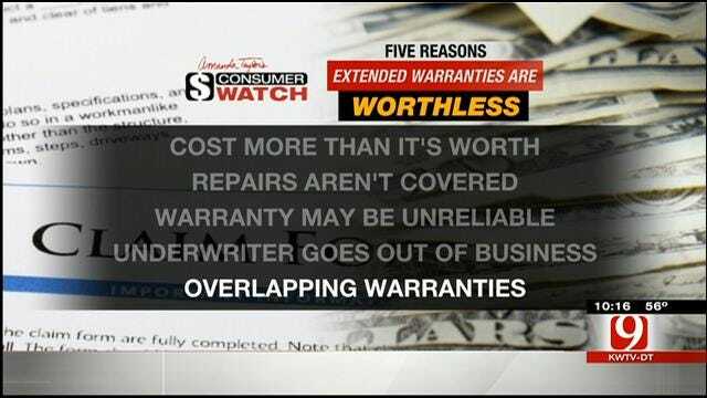 Five Reasons 'Extended' Warranties Are Worthless