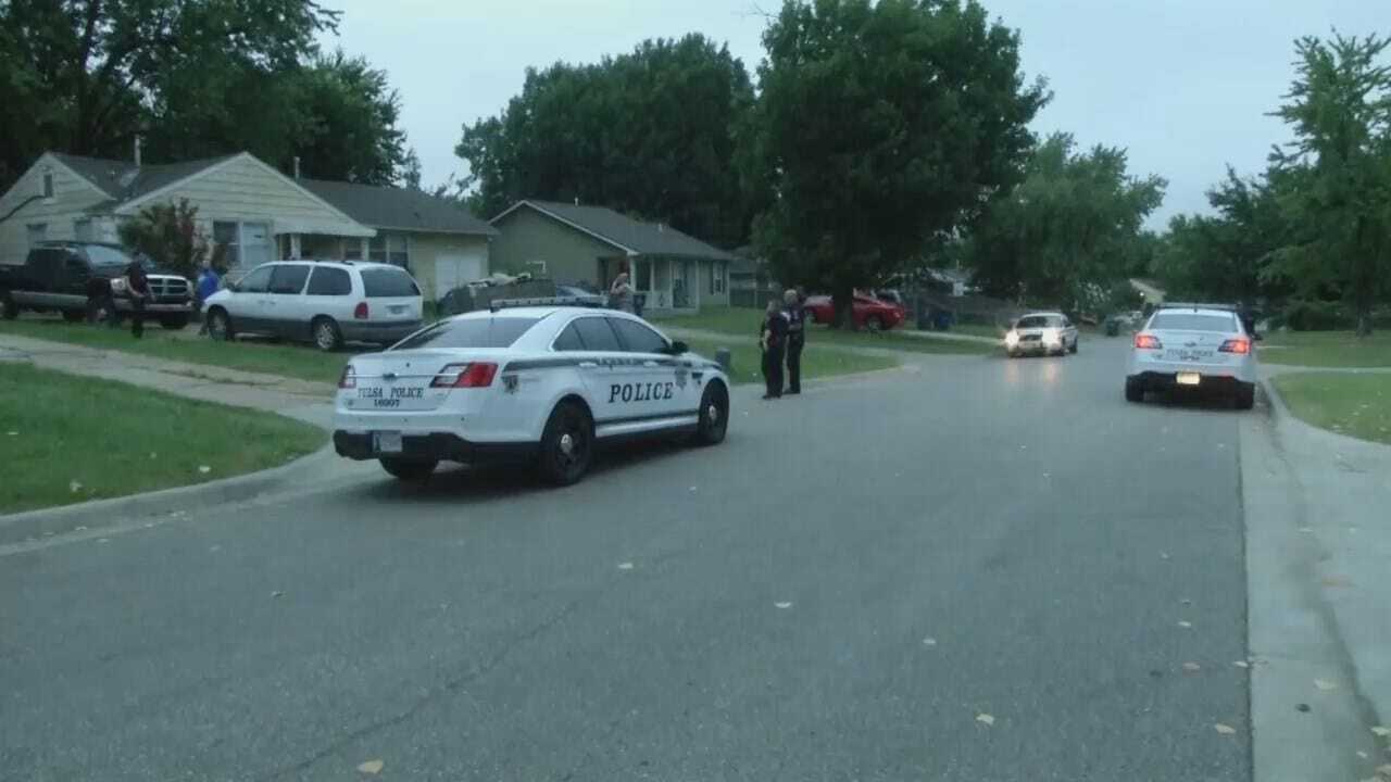WEB EXTRA: Video From Scene Of Tulsa Drive-By Shooting