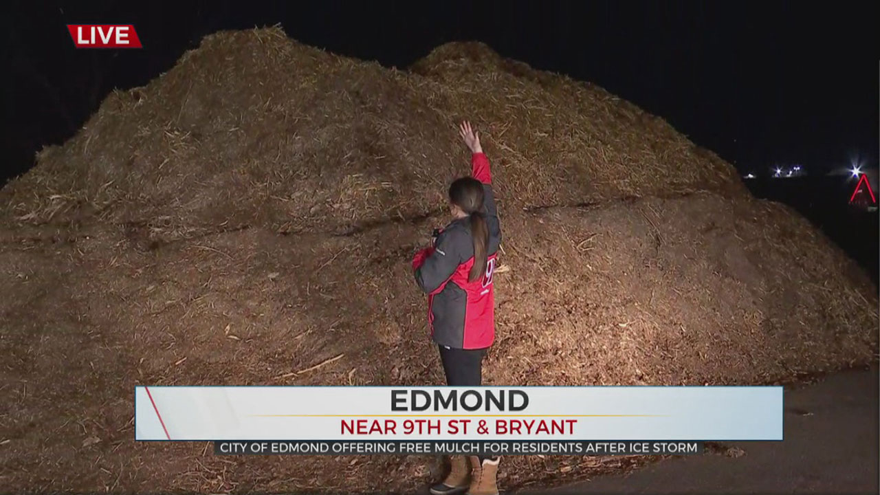 City Of Edmond Offering Free Mulch For Residents Made Of Debris From October Ice Storm 