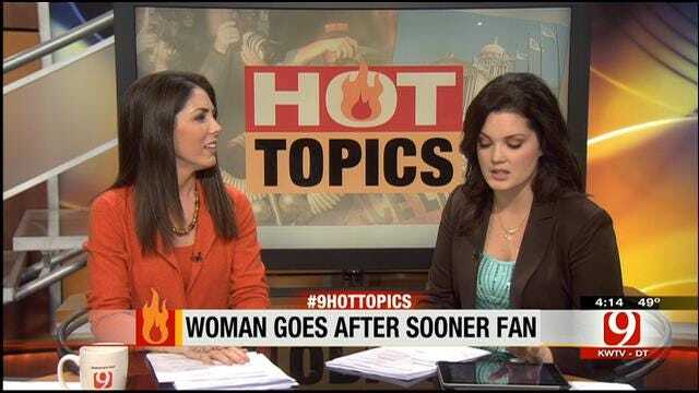 Hot Topics: Alabama Fan Attacks OU Fan
