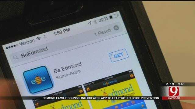 Edmond Family Counseling Creates App To Aid In Suicide Prevention