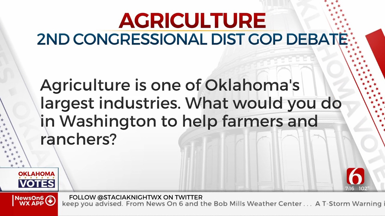 Republican Runoff Congressional Debate: Agriculture