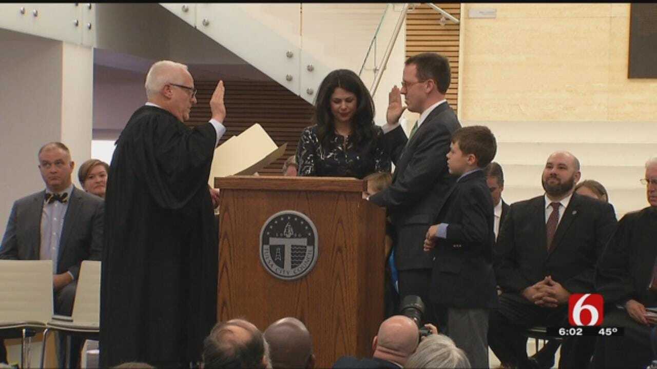 G.T. Bynum Takes Office As Tulsa's New Mayor