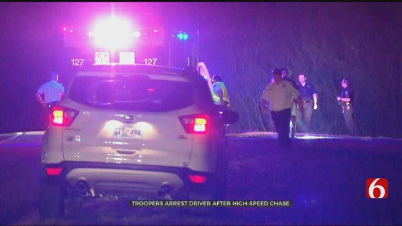 Tulsa Chase Ends With 1 Person Arrested