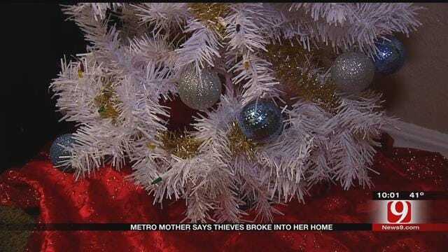 Metro Mother Says Thieves Broke Into Her Home