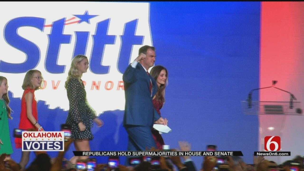 Oklahoma Republicans Clinch Supermajority In State House, Senate