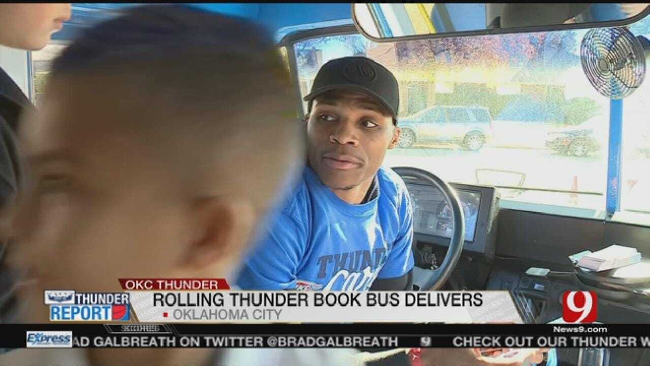 Russ And Christon Drive Rolling Thunder Bus