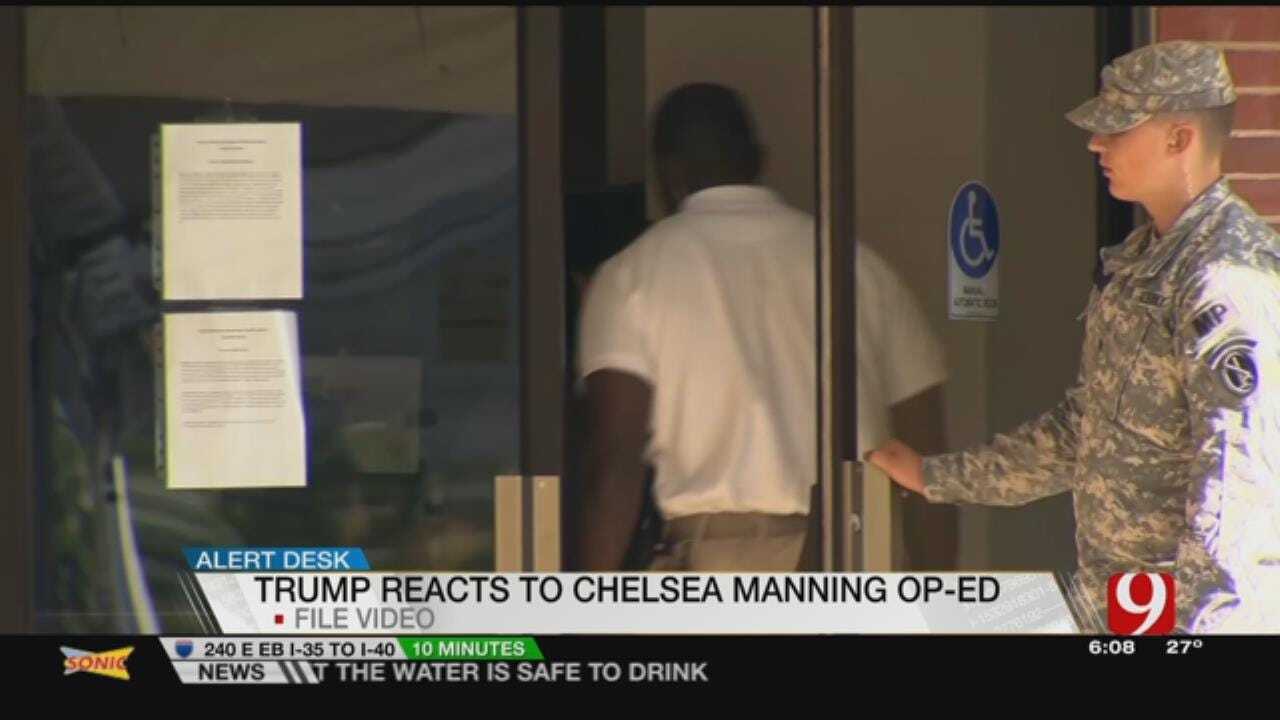 Trump Tweets About Chelsea Manning