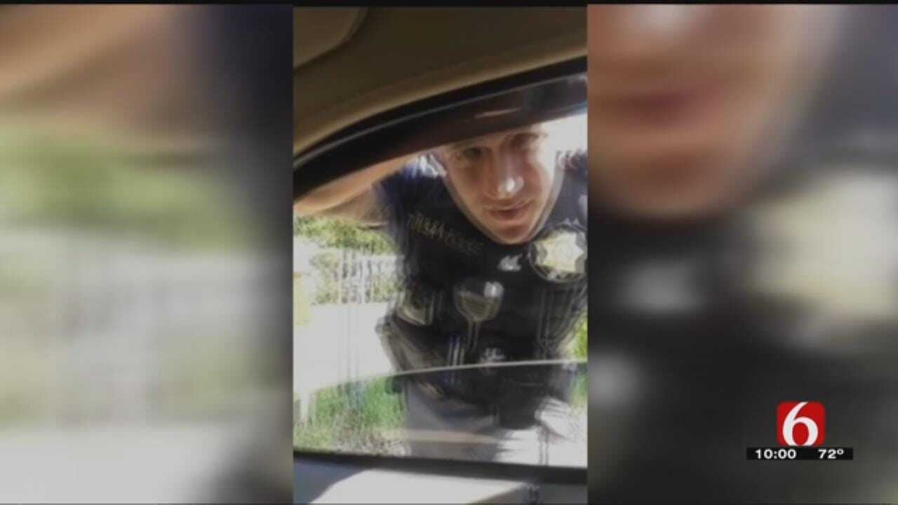 Video Showing Man Harassing Tulsa Officer Posted On Social Media