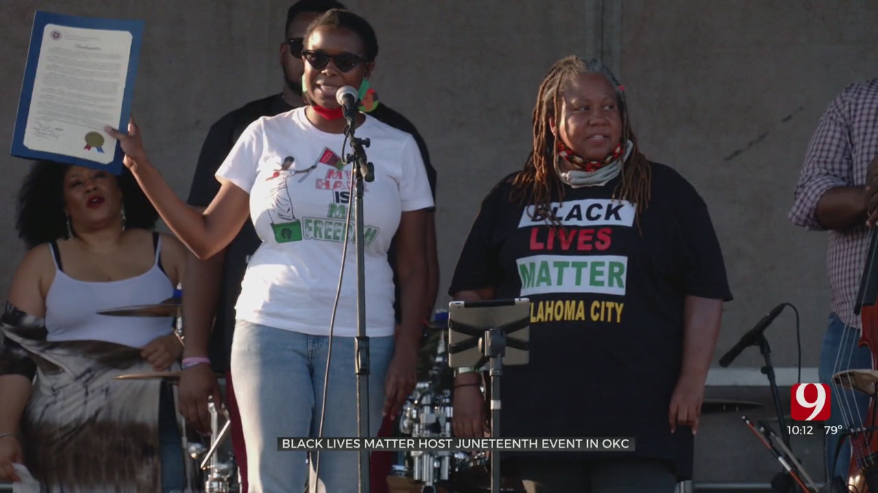 Black Lives Matter OKC Hosts Juneteenth Celebration