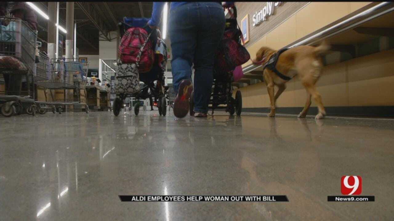 Aldi Employees Buy Yukon Single Mom Groceries