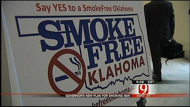 OK Governor Announces Petition Drive On Secondhand Smoke