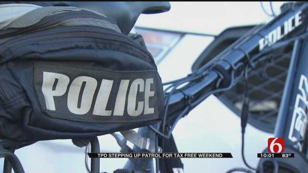TPD Stepping Up Patrols For Tax-Free Weekend