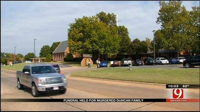 Funeral Held For Murdered Duncan Family