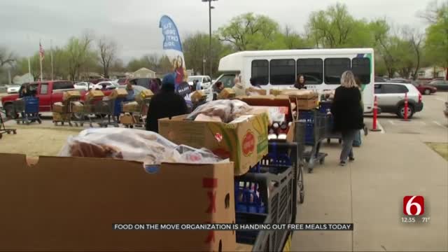 Food On The Move Hosts Free Meals And Flu Shots