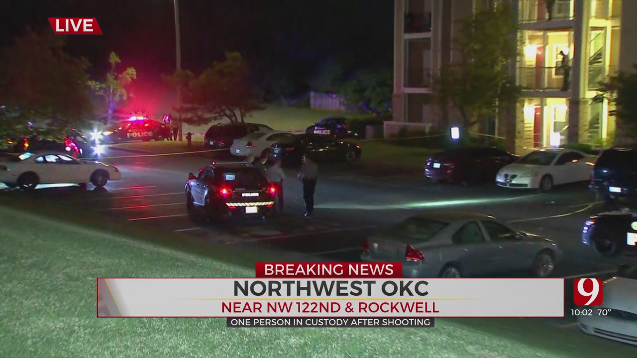 1 Shot At NW OKC Apartment Complex; 1 In Custody 