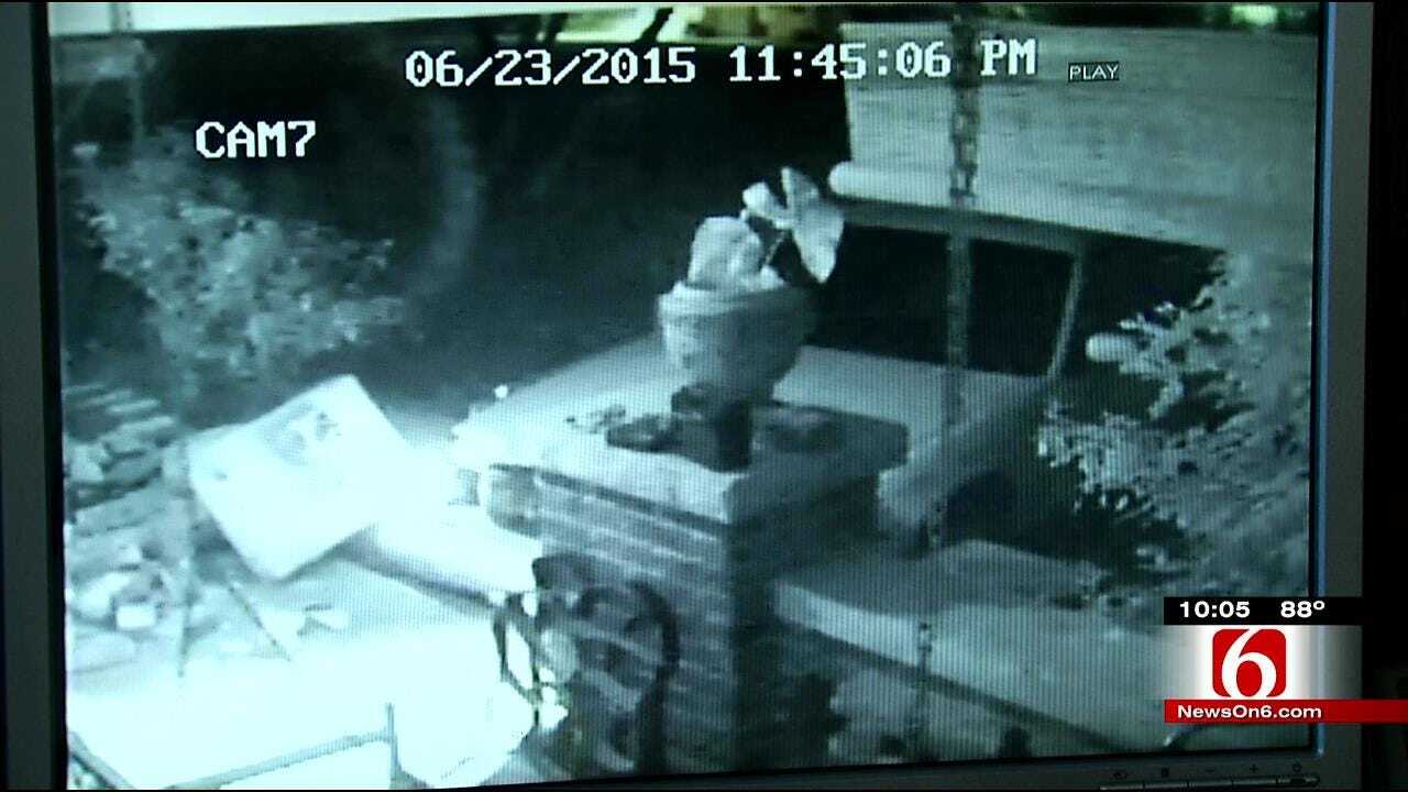 Video Captures Driver Slamming Into Tulsa Couple's Home