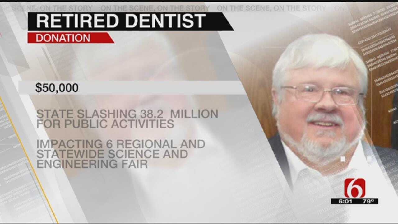 Dentist's Donation Prevents Elimination Of Oklahoma Science Fair