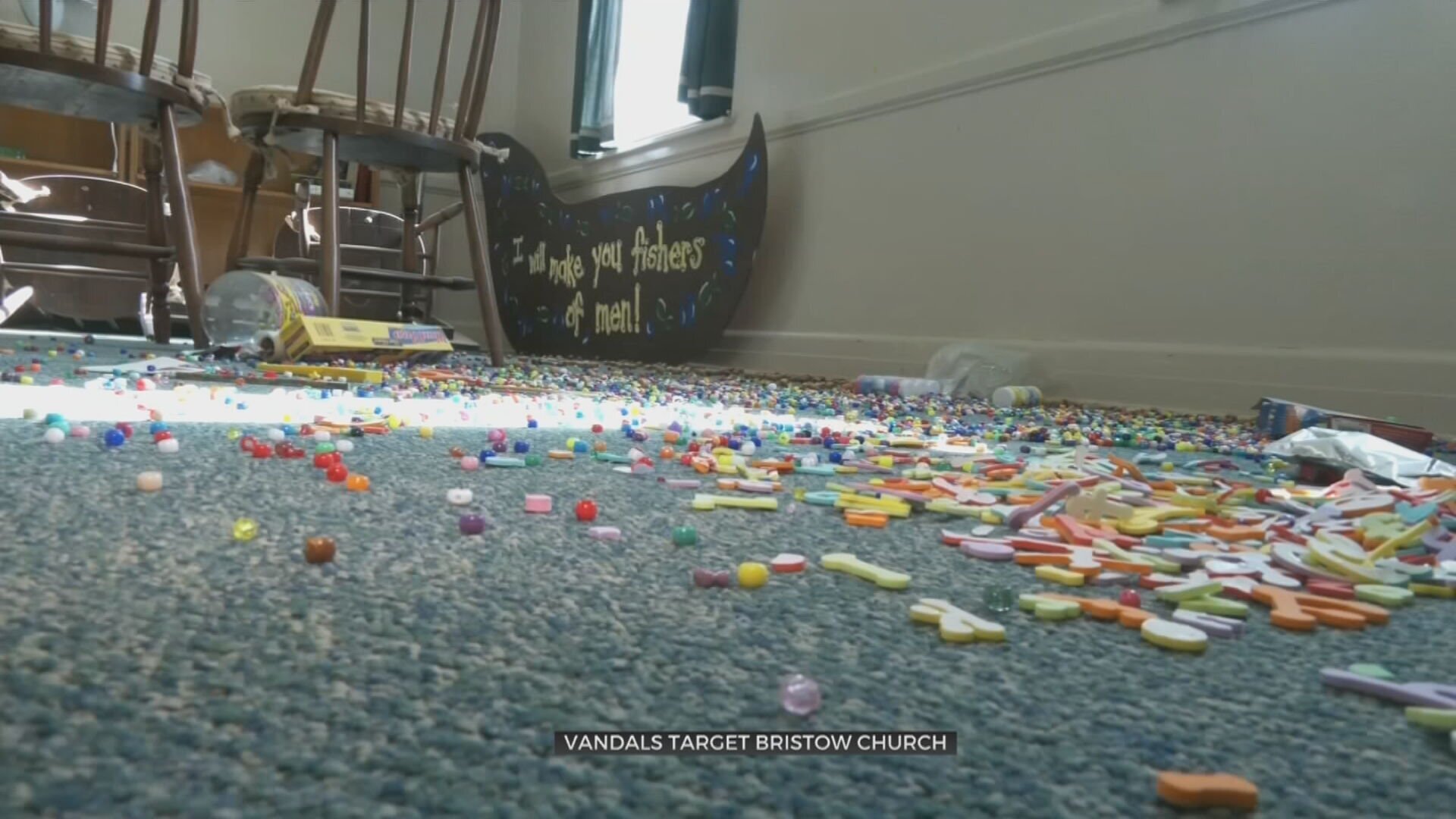 Bristow Church Vandalized, Pastor Says Their Spirit Is Not Damaged